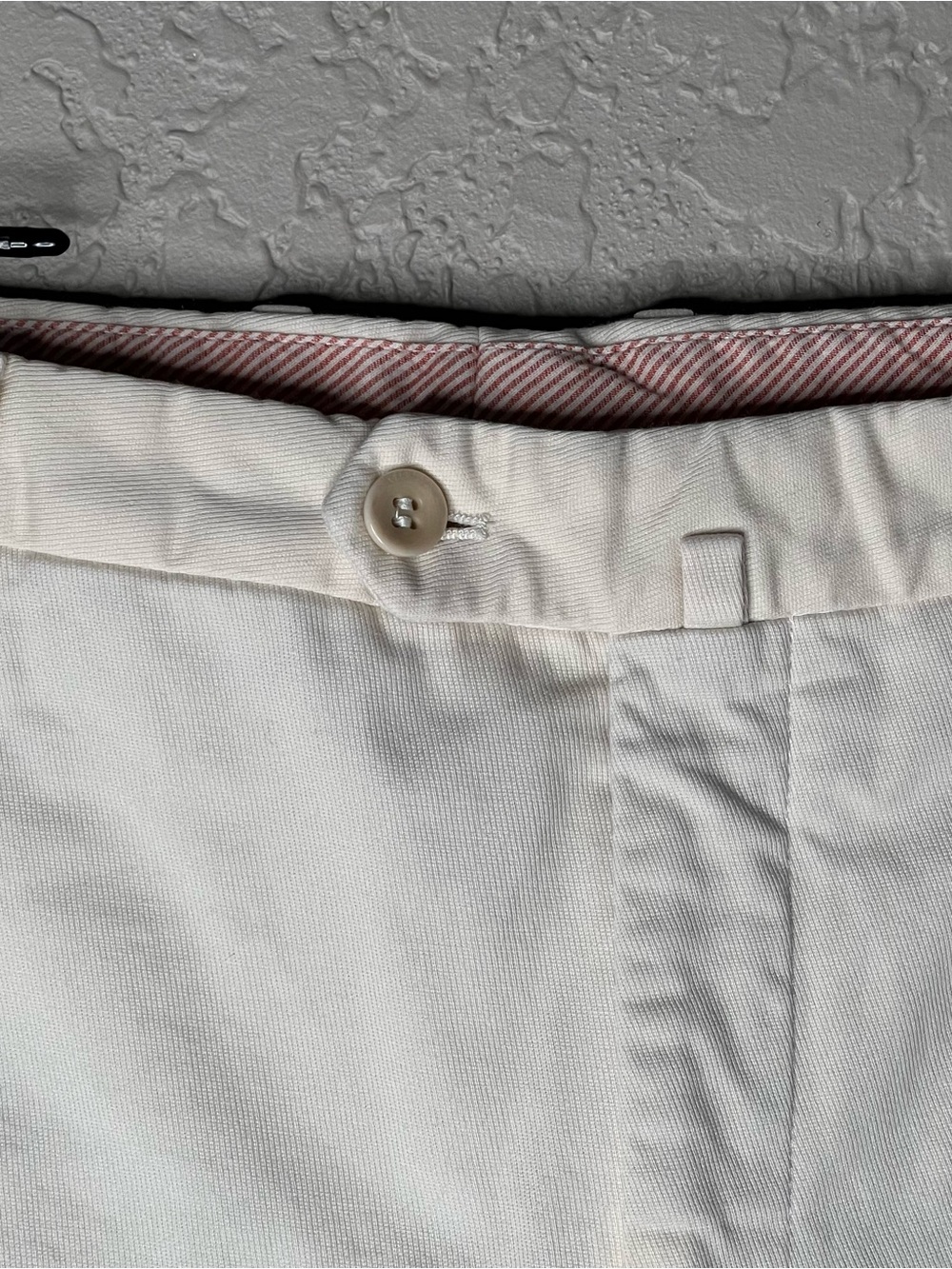 Loro Piana Made in Italy Mens Cream colored Chinos Sz 38 (US) Luxury Summer - Picture 4 of 9
